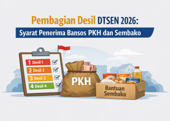 Pembagian Desil DTSEN 2026: Syarat Penerima Bansos PKH dan Sembako