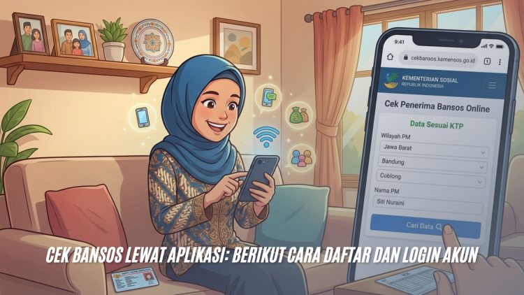 Cek Bansos Lewat Aplikasi: Berikut Cara Daftar dan Login Akun