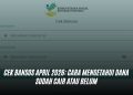 Cek Bansos April 2026: Cara Mengetahui Dana Sudah Cair atau Belum
