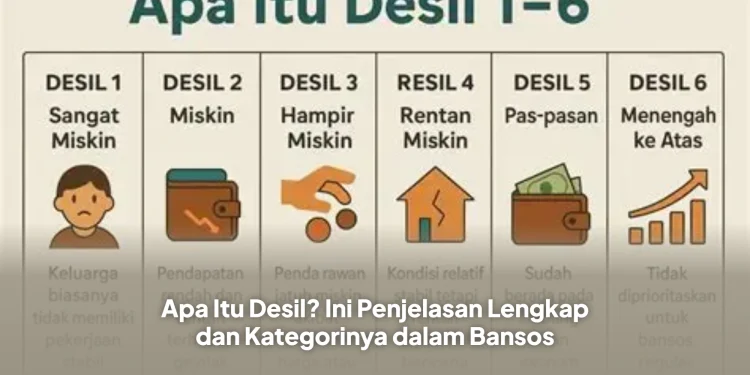 Apa Itu Desil? Ini Penjelasan Lengkap dan Kategorinya dalam Bansos