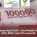 Bansos April 2026 : Cara Mudah Cek PKH, BPNT, Dan PIP Lewat HP