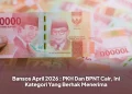 Bansos April 2026 : PKH Dan BPNT Cair, Ini Kategori Yang Berhak Menerima