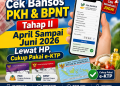 Cek Bansos PKH & BPNT Tahap II April Sampai Juni 2026 Lewat HP, Cukup Pakai e-KTP