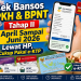 Cek Bansos PKH & BPNT Tahap II April Sampai Juni 2026 Lewat HP, Cukup Pakai e-KTP