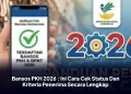 Bansos PKH 2026 : Ini Cara Cek Status Dan Kriteria Penerima Secara Lengkap