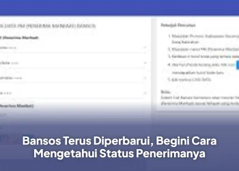 Bansos Terus Diperbarui, Begini Cara Mengetahui Status Penerimanya