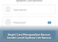 Begini Cara Mengusulkan Bansos Sendiri Lewat Aplikasi Cek Bansos