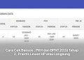 Cara Cek Bansos : PKH dan BPNT 2026 Tahap 2, Praktis Lewat HP atau Langsung