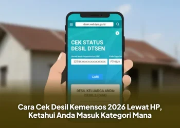 Cara Cek Desil Kemensos 2026 Lewat HP, Ketahui Anda Masuk Kategori Mana