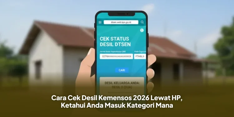 Cara Cek Desil Kemensos 2026 Lewat HP, Ketahui Anda Masuk Kategori Mana
