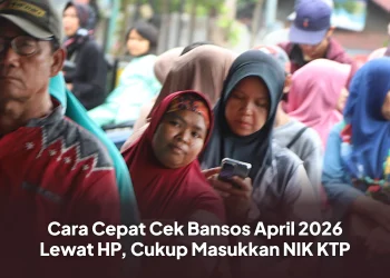 Cara Cepat Cek Bansos April 2026 Lewat HP, Cukup Masukkan NIK KTP