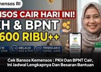 Cek Bansos Kemensos : PKH Dan BPNT Cair, Ini Jadwal Lengkapnya Dan Besaran Bantuan