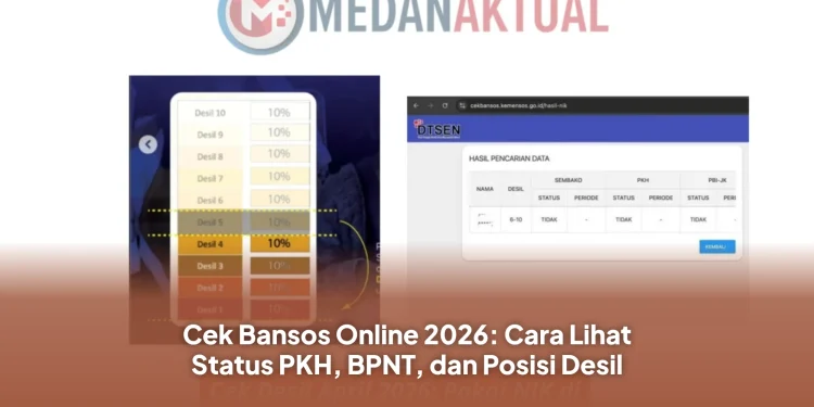 Cek Bansos Online 2026: Cara Lihat Status PKH, BPNT, dan Posisi Desil
