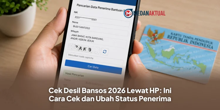 Cek Desil Bansos 2026 Lewat HP: Ini Cara Cek dan Ubah Status Penerima