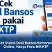 Cek Status Desil Bansos Kemensos Online, Hanya Perlu NIK KTP