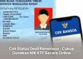 Cek Status Desil Kemensos : Cukup Gunakan NIK KTP Secara Online