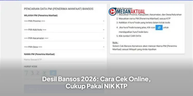 Desil Bansos 2026: Cara Cek Online, Cukup Pakai NIK KTP