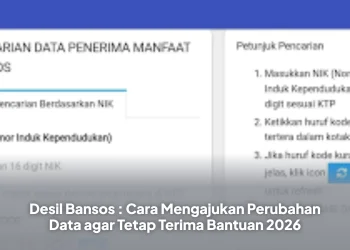 Desil Bansos : Cara Mengajukan Perubahan Data agar Tetap Terima Bantuan 2026