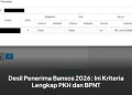 Desil Penerima Bansos 2026: Ini Kriteria Lengkap PKH dan BPNT