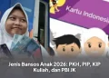 Jenis Bansos Anak 2026: PKH, PIP, KIP Kuliah, dan PBI JK