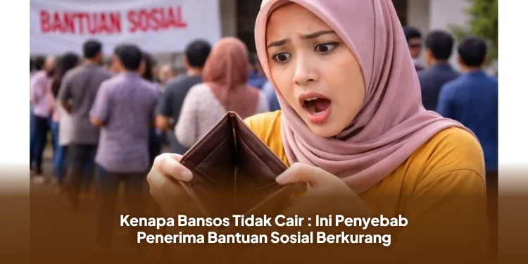 Kenapa Bansos Tidak Cair : Ini Penyebab Penerima Bantuan Sosial Berkurang