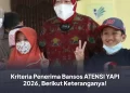 Kriteria Penerima Bansos ATENSI YAPI 2026, Berikut Keteranganya!