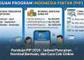 Panduan PIP 2026 : Jadwal Pencairan, Nominal Bantuan, dan Cara Cek Online