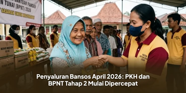 Penyaluran Bansos April 2026: PKH dan BPNT Tahap 2 Mulai Dipercepat