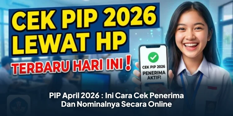PIP April 2026 : Ini Cara Cek Penerima Dan Nominalnya
