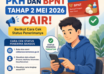 Bansos PKH dan BPNT Tahap 2 Mei 2026 Cair, Berikut Cara Cek Status Penerimanya
