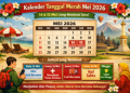 Kalender Tanggal Merah 14 dan 15 Mei 2026 Lengkap Jadwal Long Weekend
