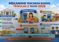 Mekanisme Pencairan Bansos Triwulan 2 Tahun 2026