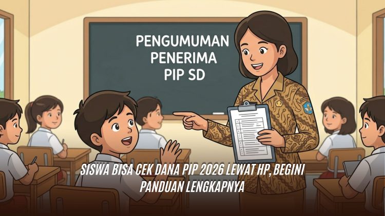 Cek PIP 2026 Lewat HP