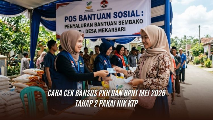 Cara Cek Bansos NIk KTP