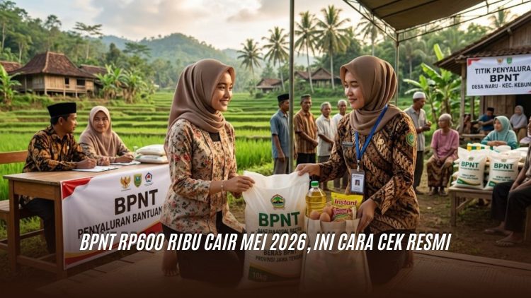 BPNT Rp600 Ribu Cair Mei