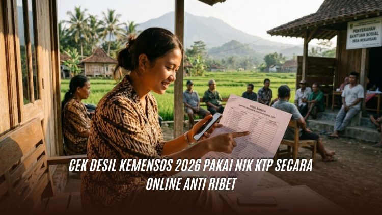 Cek Desil Kemensos Online