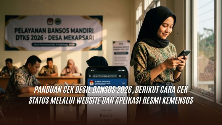 Panduan Cek Desil Bansos 2026