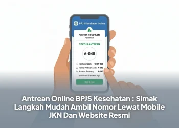 Antrean Online BPJS Kesehatan : Simak Langkah Mudah Ambil Nomor Lewat Mobile JKN Dan Website Resmi