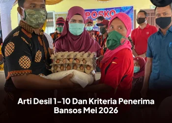 Arti Desil 1-10 Dan Kriteria Penerima Bansos Mei 2026