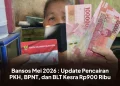 Bansos Mei 2026 : Update Pencairan PKH, BPNT, dan BLT Kesra Rp900 Ribu