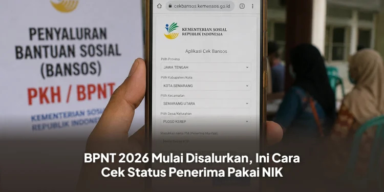 BPNT 2026 Mulai Disalurkan, Ini Cara Cek Status Penerima Pakai NIK