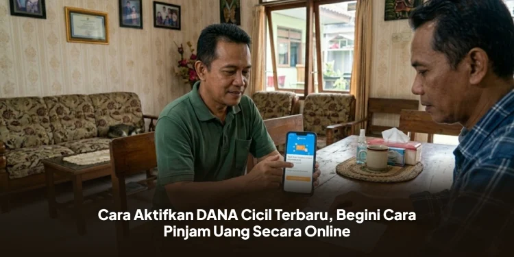 Cara Aktifkan DANA Cicil Terbaru, Begini Cara Pinjam Uang Secara Online