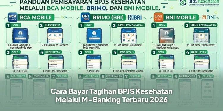Cara Bayar Tagihan BPJS Kesehatan Melalui M-Banking Terbaru 2026