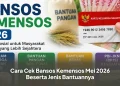 Cara Cek Bansos Kemensos Mei 2026 Beserta Jenis Bantuannya