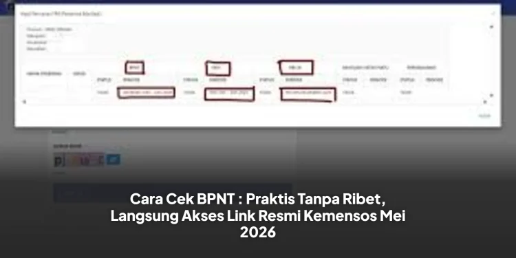 Cara Cek BPNT : Praktis Tanpa Ribet, Langsung Akses Link Resmi Kemensos Mei 2026