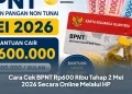 Cara Cek BPNT Rp600 Ribu Tahap 2 Mei 2026 Secara Online Melalui HP