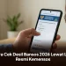 Cara Cek Desil Bansos 2026 Lewat Link Resmi Kemensos
