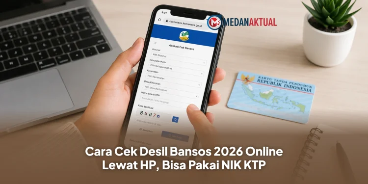 Cara Cek Desil Bansos 2026 Online Lewat HP, Bisa Pakai NIK KTP