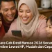 Penerima bantuan sosial sedang mengecek status desil bansos melalui smartphone di rumah.
