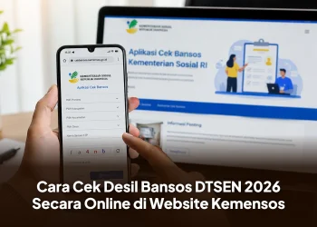 Cara Cek Desil Bansos DTSEN 2026 Secara Online di Website Kemensos
